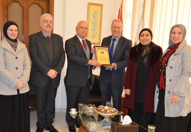 استقبال السفير الاسترالي - غلين مايلز