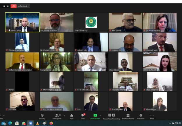 جامعة الجنان تُنظّم مؤتمراً بعنوان: بتعليم حقوق الإنسان ... تُبنى حصون السلام