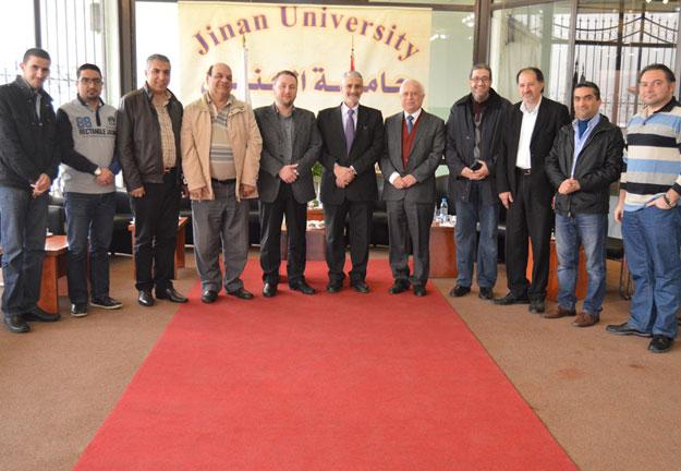 استقبال وفد التيار الوطني الحر