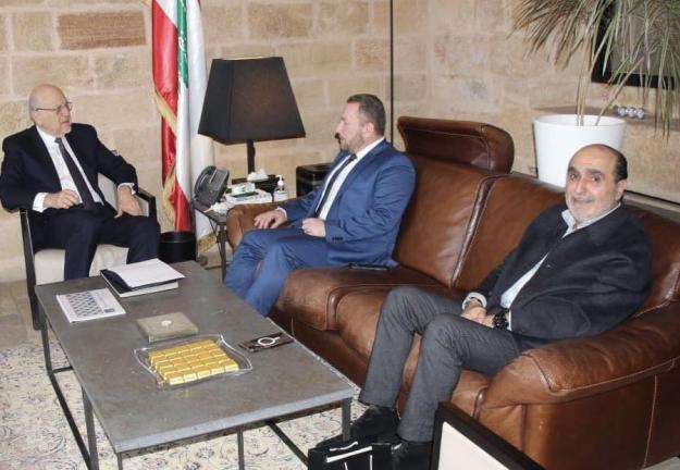 الدّكتور يكن يزور الرّئيس نجيب ميقاتي
