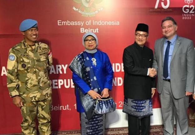 مشاركة في حفل السفارة الاندونيسية في لبنان