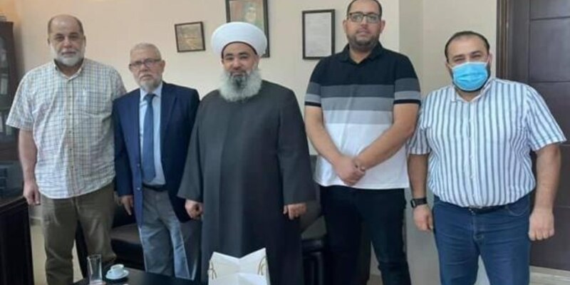 زيارة سماحة قاضي صيدا الشرعي الشيخ محمد أبو زيد للجامعة
