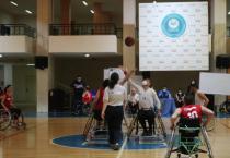 دورة كرة السلة للكراسي المتحركة على أرض ملاعب الجنان