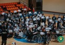 دورة كرة السلّة للكراسي المتحركة على أرض ملاعب الجنان