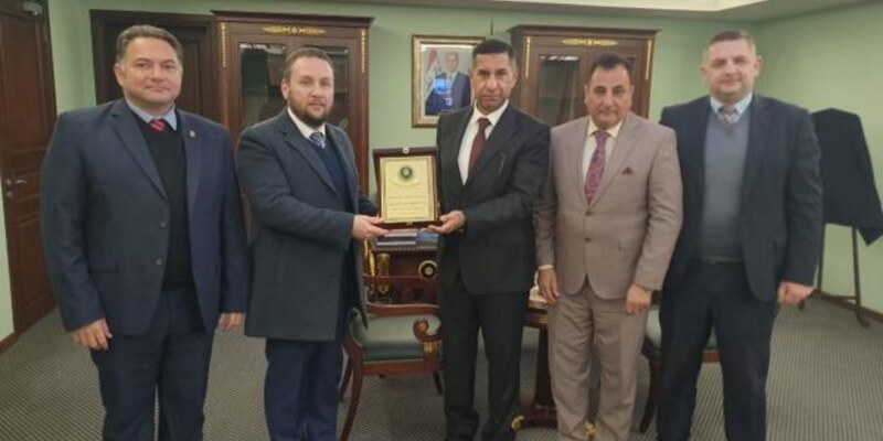 زيارة سعادة سفير جمهورية العراق