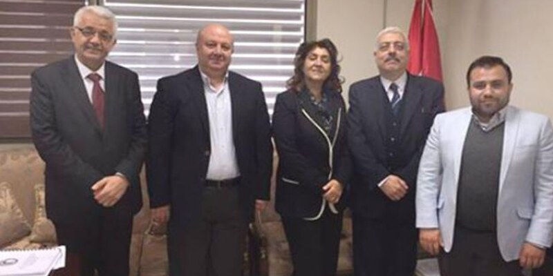 رئيس الجامعة في زيارة للملحقية الثقافية العراقية