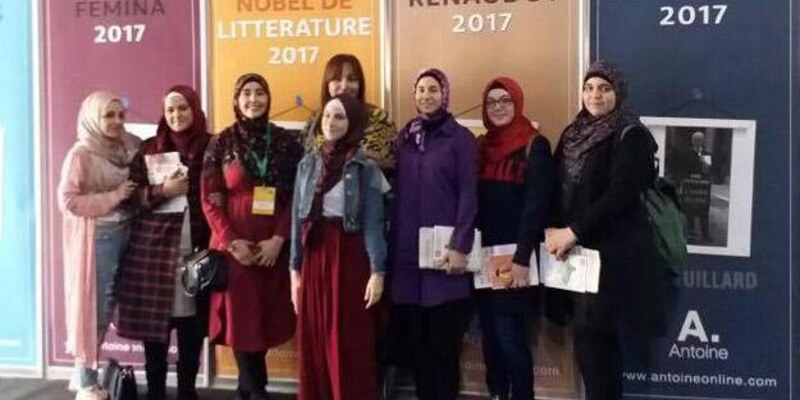 مشاركة طلاب  قسم الترجمة في جائزة - خيار غونكور للشرق 2017
