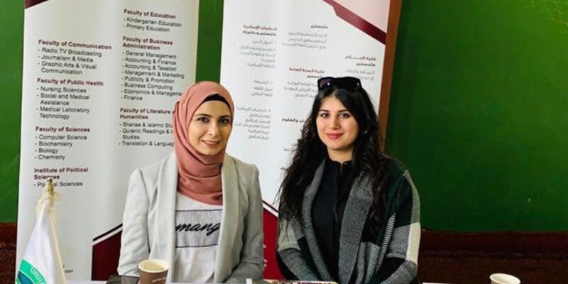 الجنان تشارك في المعرض التوجيهي في الكورة