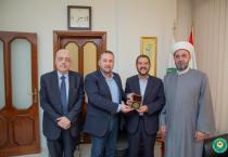 استقبال عميد الجامعة الإسلامية الأمريكيّة