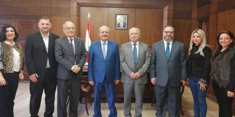 الجنان تهنئ نقيب المحامين في طرابلس