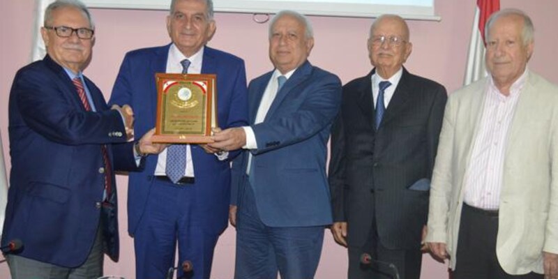 ندوة تكريمية للمترجمين - الدكتور جان جبّور والدكتور مصطفى حجازي