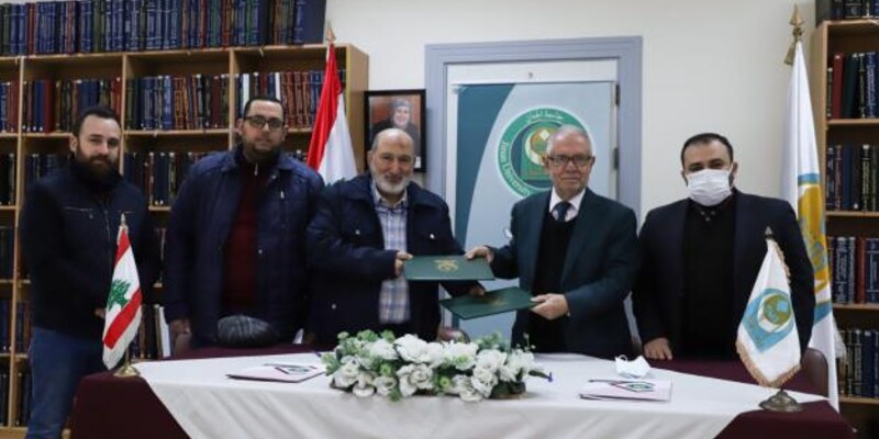 اتفاقية تعاون بين جامعة الجنان والهيئة الإسلامية للرعاية