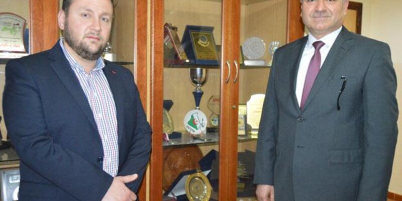 الجنان تستقبل سفير لبنان في الجزائر