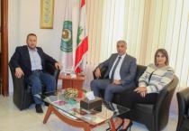 النائب عبود زار جامعة الجنان في طرابلس