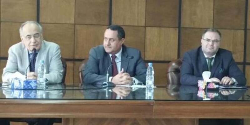 معهد العلوم السياسية وقسم حقوق الانسان في زيارة لنقابة المحامين