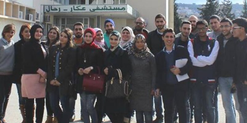 زيارة ميدانية الى مستشفى رحال