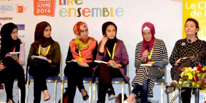 طلاب الترجمة ضمن لجنة التحكيم في  معرض الكتاب الفرنكوفوني