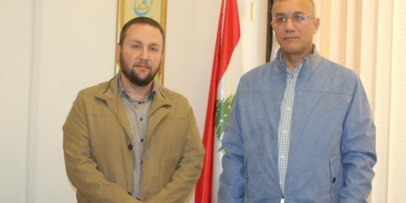 النائب الدكتور علي درويش يزور رئيس مجلس أمناء جامعة الجنان