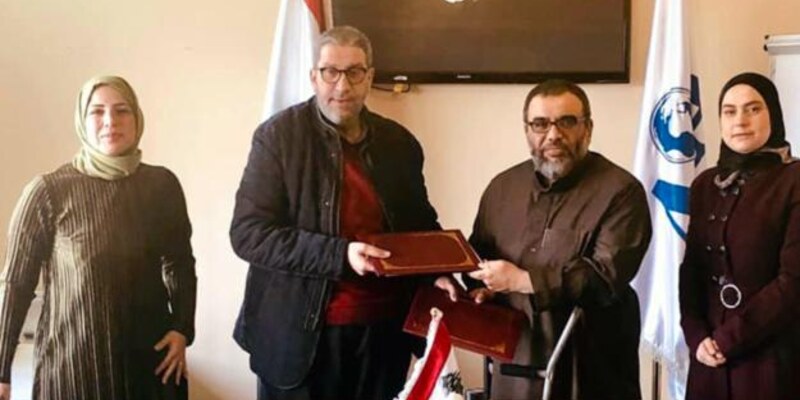 بروتوكول تعاون بين أكاديمية الأمين الدولية وبين جامعة الجنان
