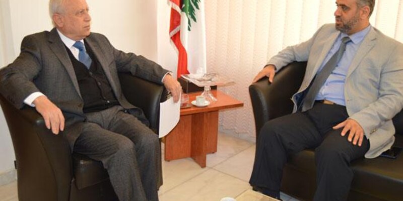 استقبال وفد من مؤسسة بيان الدولية