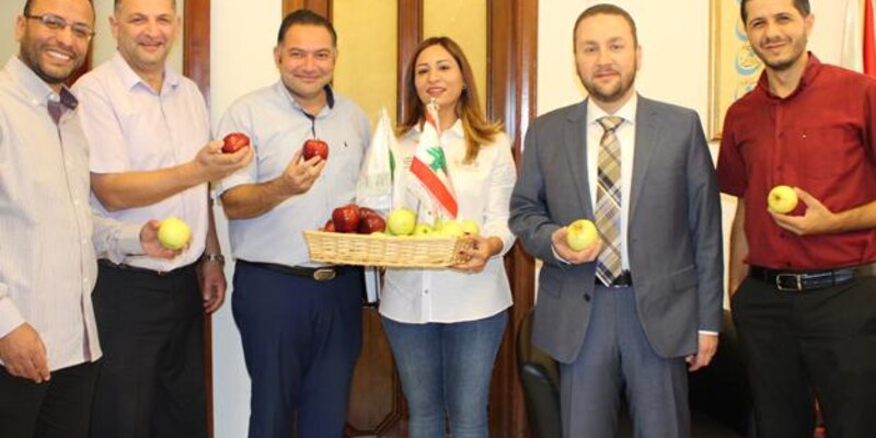 الجنان تشارك في اليوم الوطني للتفاح اللبناني