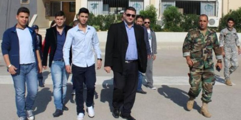 تهنئة فوج مغاوير البحر بعيد الاستقلال