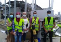 الجنان تشارك في الحملات والمبادرات الإنسانية والصحية لمساعدة المتضررين جراء إنفجار مرفأ بيروت