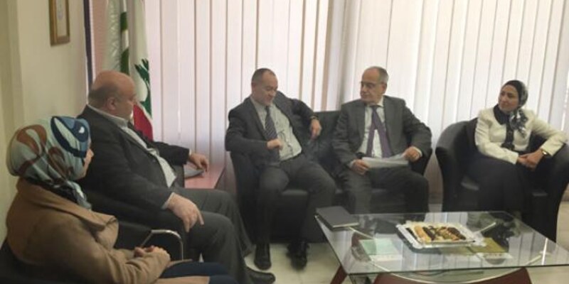 زيارة الرئيس الجديد للمعهد الثقافي الفرنسي