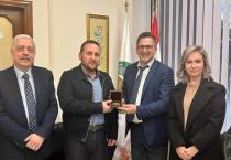 استقبال رئيس نقابة تكنولوجيا التربية 