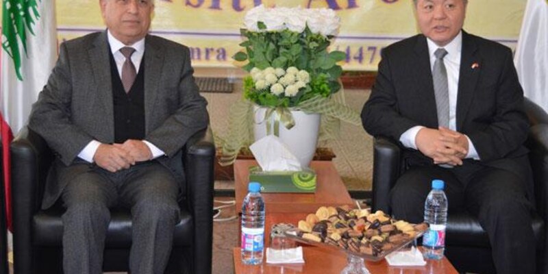 جامعة الجنان تستقبل السفير الصيني