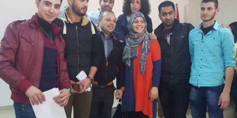 مشاركة قسم التمريض في دورة تدريبية