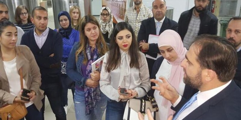 زيارة طلاب كلية الإدارة إلى غرفة التجارة في طرابلس