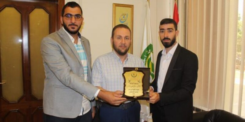 وفد من الرابطة الإسلامية لطلبة فلسطين يزور الجنان