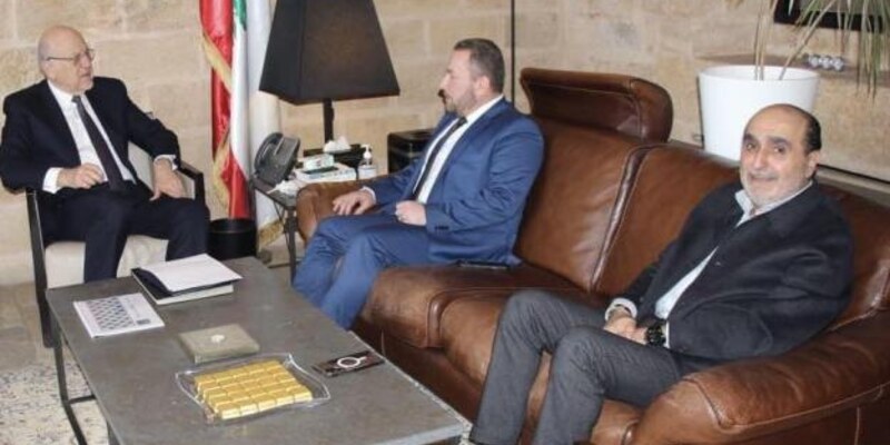 الدّكتور يكن يزور الرّئيس نجيب ميقاتي