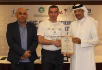 الدكتور محمد ياسين حكماً دوليّاً آسيويّاً في كرة الطائرة‎